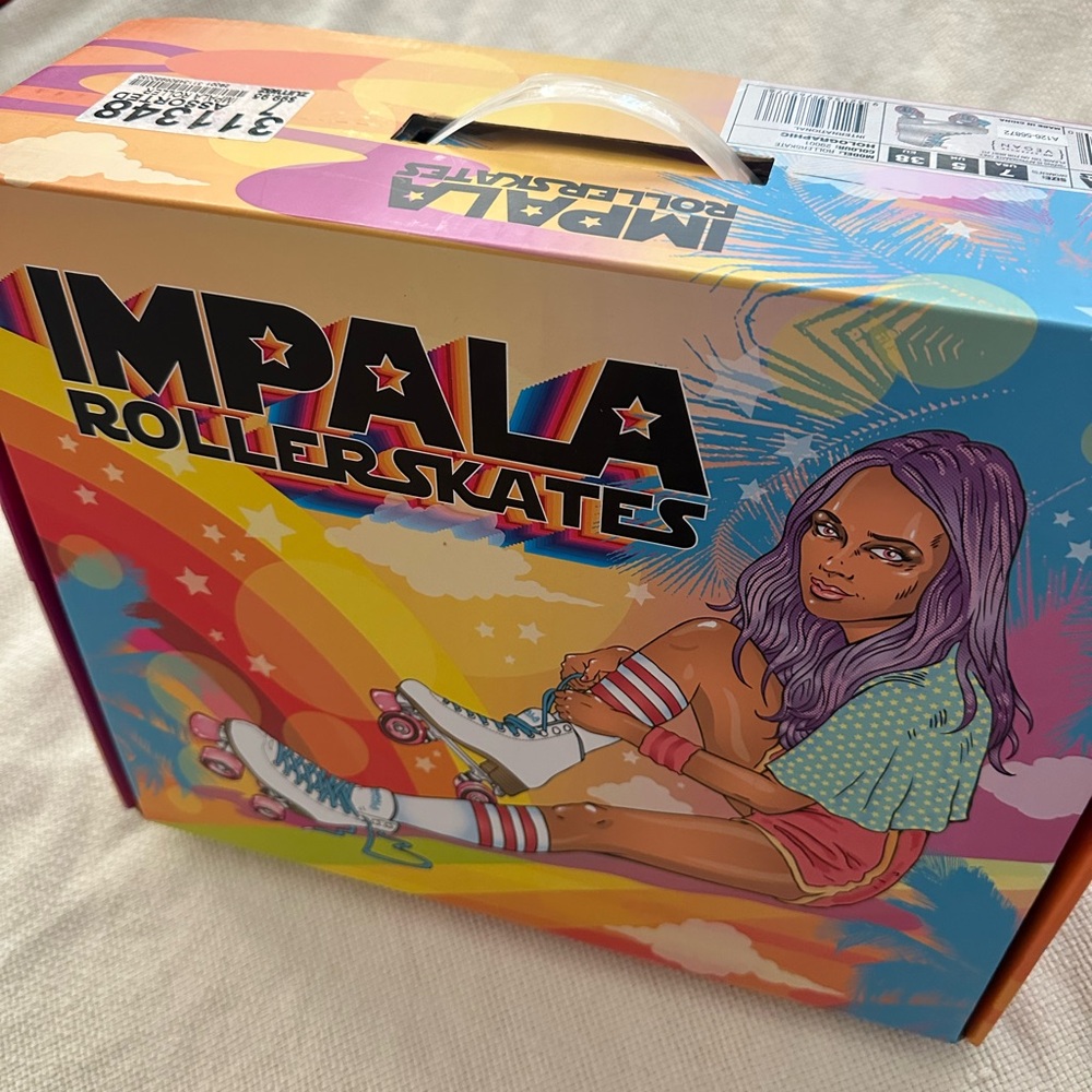 BNIB! Impala Holographic Roller Skates - size 7 - Picture 14 of 14